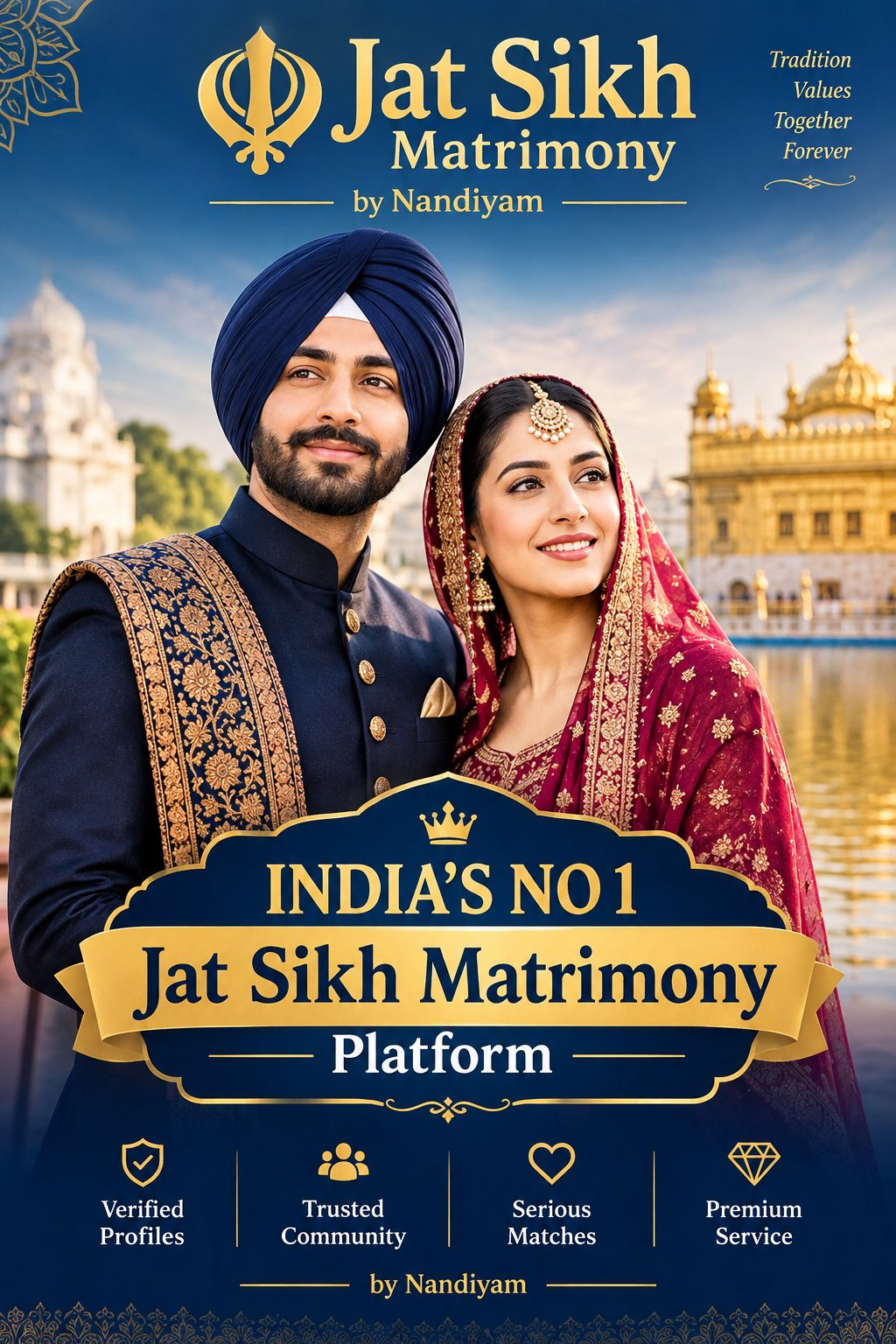 Jat Sikh Matrimony — India's No.1 Jat Sikh Matrimony Platform