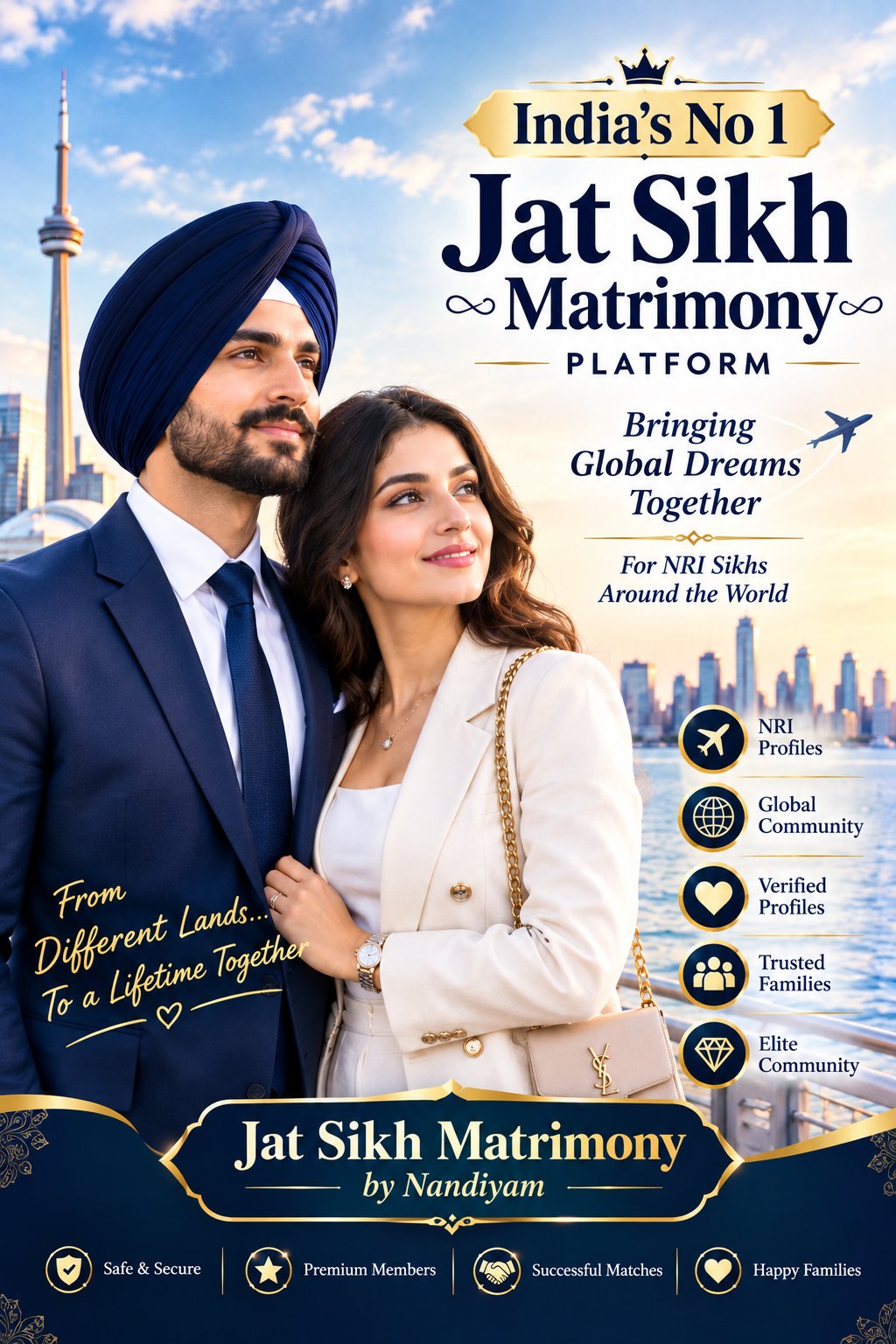 Jat Sikh couple — JatSikhMatrimony.in Membership